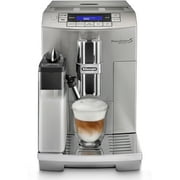 Restored DeLonghi PrimaDonna S Stainless Steel Fully Automatic Espresso and Cappuccino Machine with One Touch LatteCrema System (Refurbished)