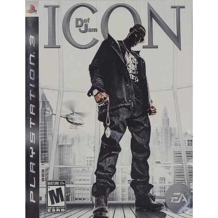 Restored Def Jam: Icon (Sony PlayStation 3, 2007) Fighting Game (Refurbished)