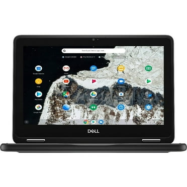 Restored Dell 2-in-1 Chromebook 3100 - 11.6" Intel Celeron Dual-Core 4GB RAM 32GB Storage