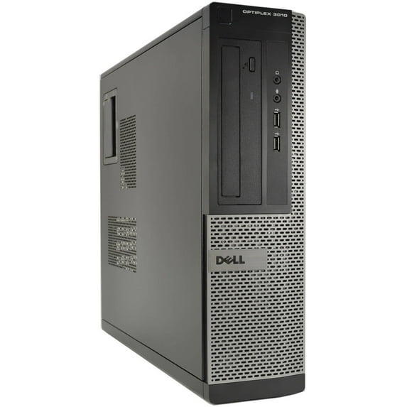 Restored Dell 3010-D Desktop PC with Intel Core i5-3570 Processor, 8GB Memory, 500GB Hard Drive and Windows 10 Pro (Monitor Not Included) (Refurbished)