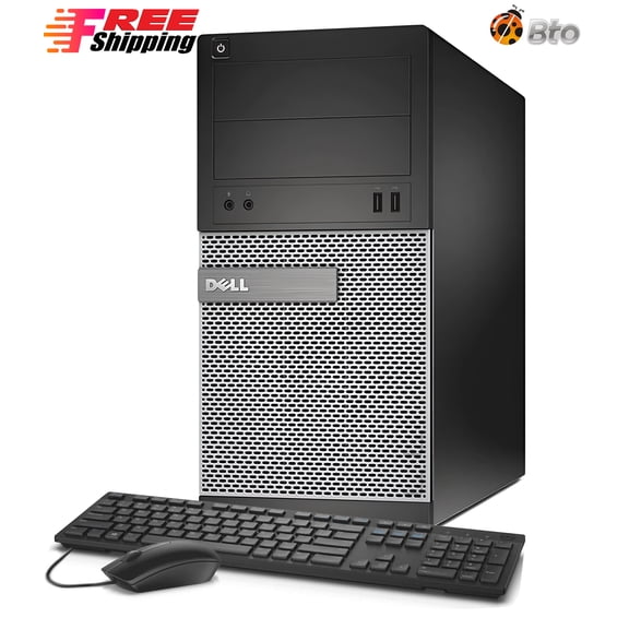 Restored Dell 390 Desktop Tower Computer PC Intel Core i52400 2nd Gen. 3.0GHz Processor 16GB RAM 1 TB SSD Wifi Adapter Bto KB & Mouse Windows 10 Pro (Refurbished)