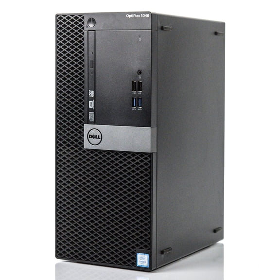 Restored Dell 5040 Desktop Tower Computer i5 6500 8GB 500 SSD HD HDMI Windows 10 PC WiFi (Refurbished)