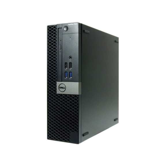 Restored Dell 7040-SFF Desktop PC with Intel Core i5-6500 3.2GHz Processor, 16GB Memory, 480GB SSD and Win 10 Pro (64-bit) (Monitor Not Included) (Refurbished)