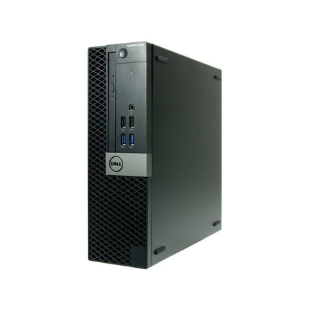 Restored Dell 7040-SFF Desktop PC with Intel Core i5-6500 3.2GHz Processor, 8GB Memory, 480GB SSD and Win 10 Pro (64-bit) (Monitor Not Included) (Refurbished)
