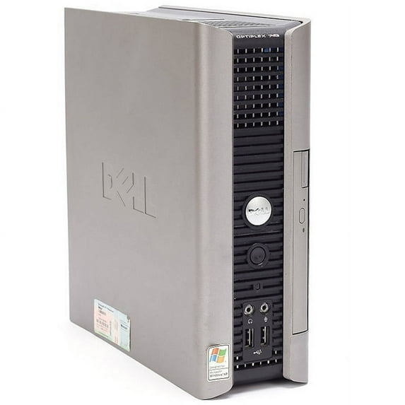 Restored Dell 745 USFF Desktop PC with Intel Core 2 Duo Processor, 4GB Memory, 80GB Hard Drive and Windows 10 Home (Monitor Not Included) (Refurbished)