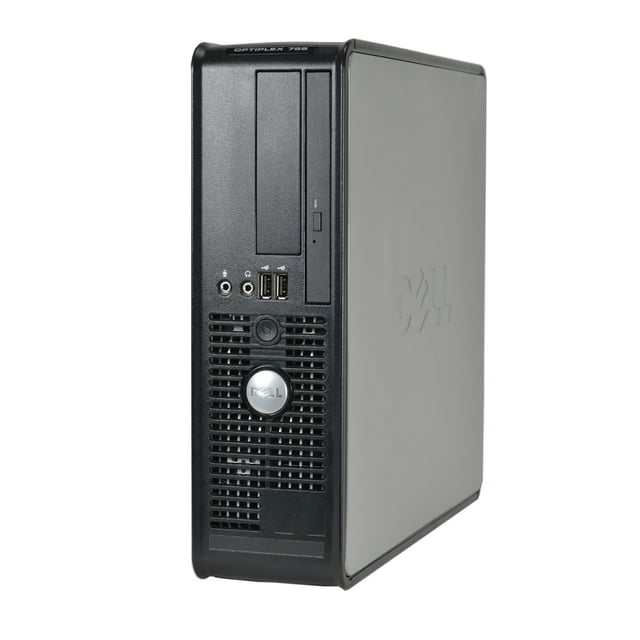 Restored Dell 755 Small Form Factor Desktop PC with Intel Core 2 Duo Processor, 2GB Memory, 320GB Hard Drive and Windows 10 Pro (Monitor Not Included) (Refurbished)