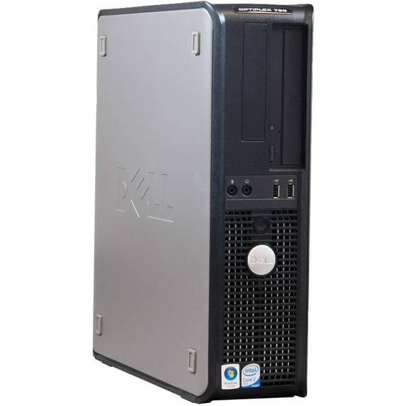 Restored Dell 760 Desktop PC with Intel Core 2 Duo Processor, 4GB Memory, 1TB Hard Drive and Windows 10 Pro (Monitor Not Included) (Refurbished)