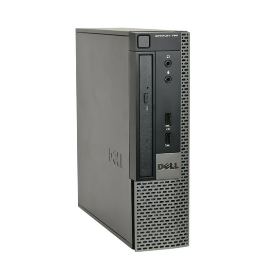 Restored Dell 790-USFF Desktop PC with Intel Core i5-2400S 2.5GHz Processor, 4GB Memory, 240GB SSD and Win 10 Pro (64-bit) (Monitor Not Included) (Refurbished)