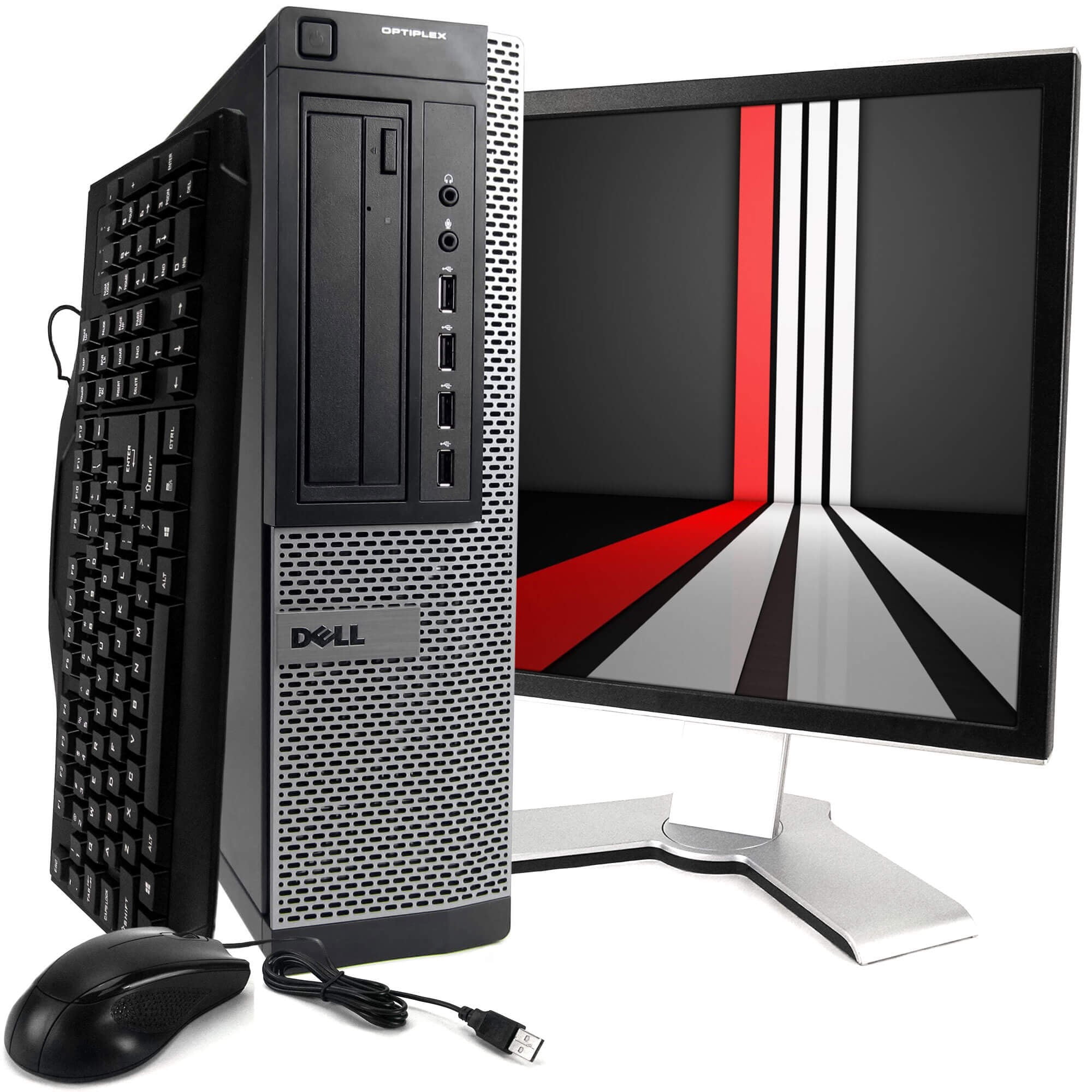 Restored Dell 9010 Optiplex Desktop Computer Intel Core I5 3.4GHz