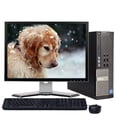 thumbnail image 1 of Restored Dell 9020 Desktop Computer with an Intel i5 Processor 16GB Memory 500GB Storage DVD Wi-Fi with a 19" LCD Monitor - Windows 10 PC (Refurbished), 1 of 5