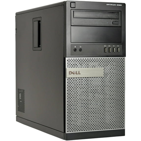Restored Dell 9020-T Desktop PC with Intel Core i5-4570 Processor, 8GB Memory, 2TB Hard Drive and Windows 10 Pro (Monitor Not Included) (Refurbished)