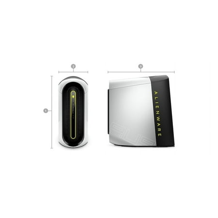 Restored Dell Alienware Aurora R10 Gaming Desktop (2019) Core Ryzen 7 - 1TB SSD - 16GB RAM - RTX 3090 8 Cores 4.4 GHz - 24GB GDDR6X (Refurbished)