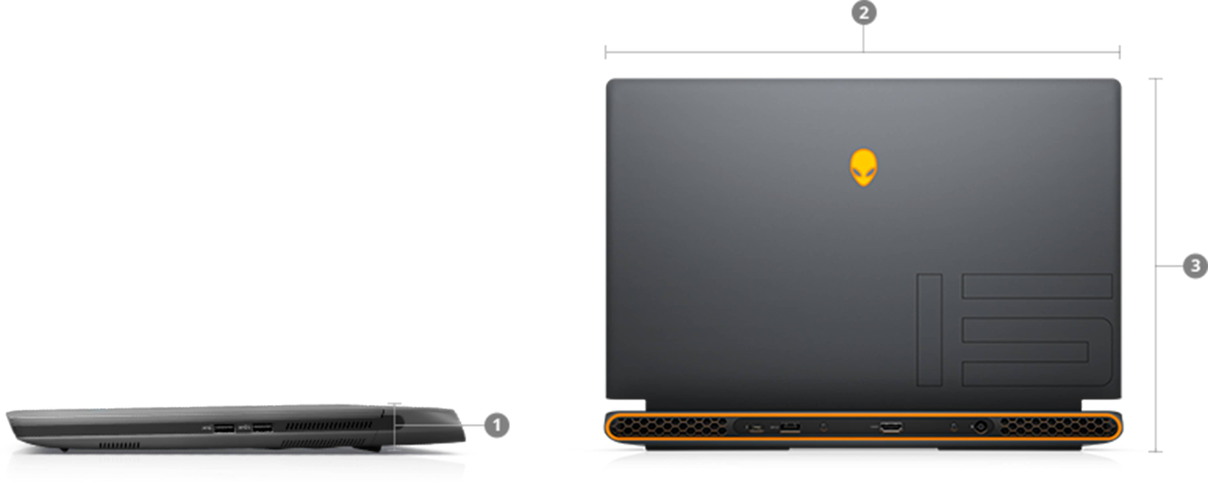 Restored Dell Alienware m15 R6 Gaming Laptop (2021) 15.6" FHD Core i5 ...