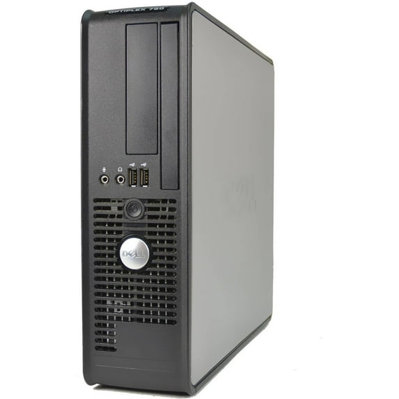 Restored Dell Black 760 Desktop PC with Intel Core 2 Duo Prcessor, 4GB Memory, 1TB Hard Drive and Windows 10 Pro (Monitor Not Included) (Refurbished)
