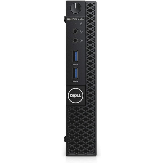 Restored Dell CFC5C OptiPlex 3050 Micro Form Factor Desktop Computer, Intel Core i5-7500T, 8GB DDR4, 256GB Solid State Drive, Windows 10 Pro (Refurbished)