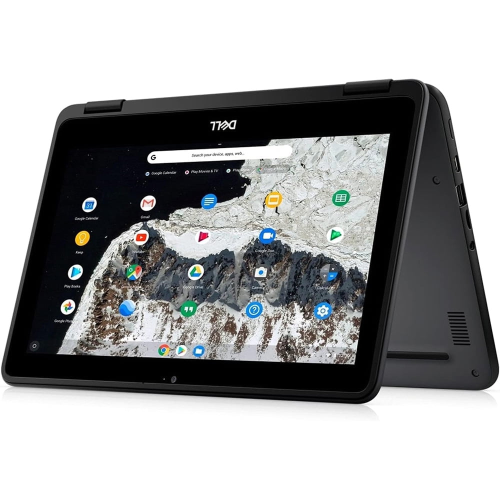 Restored Dell ChromeBook 3100 2-in-1 Touchscreen Laptop Computer 11.6" Laptop Celeron N4020 1.1 GHz 4GB RAM 32GB SSD
