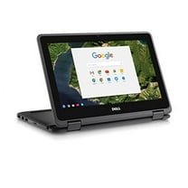 Restored Dell Chromebook 11 - 3189 Intel Celeron N3060 X2 1.6GHz 4GB 16GB, Black (Refurbished)