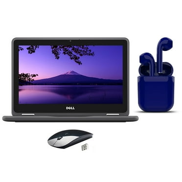 Restored Dell Chromebook 11.6-inch 4GB RAM 32GB Intel Celeron Bundle: Wireless Mouse, Bluetooth/Wireless Airbuds By Certified 2 Day Express (Refurbished)
