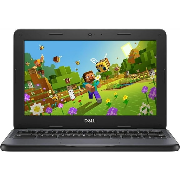 Restored Dell Chromebook 3180, 1.60 GHz Intel Celeron, 4GB DDR3 RAM, 16GB SSD Hard Drive, Chrome, 11.6" Screen (Refurbished)