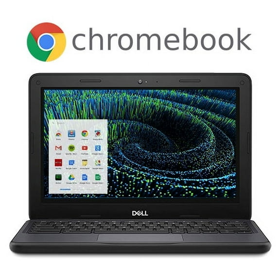 Restored Dell Chromebook 5190 2-in-1 Laptop, 11.6" HD (1366 x 768) Touchscreen, Intel Celeron N3450, 4GB LPRAM Ram, 32GB eMMC Hard Drive, Chrome OS (Refurbished)