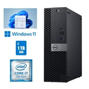 Restored Dell Optiplex 7050 SFF, Intel i7-7700, 32GB RAM, 1TB SSD, Windows 11 Pro
