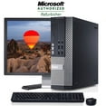 thumbnail image 1 of Restored Dell Desktop Computer 7010 SFF with Windows 10 PC Intel Core i5 3.2 GHz DVD Wi-Fi USB Keyboard and Mouse - Choose Your Memory Storage and LCD Monitor (Refurbished), 1 of 5