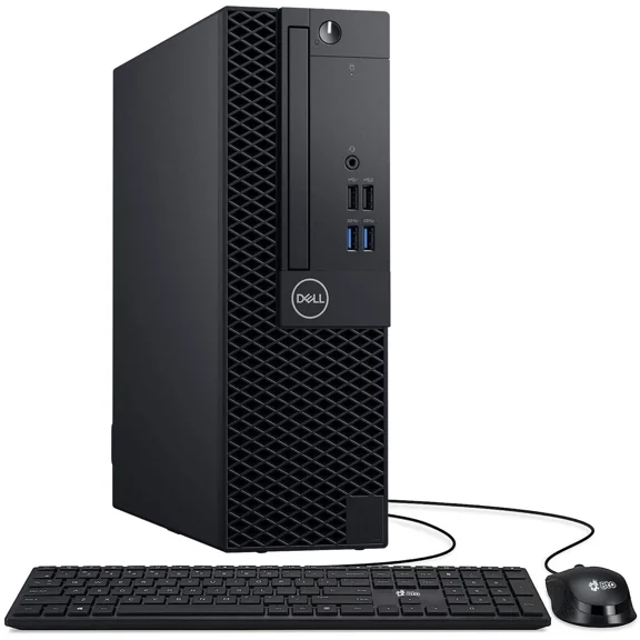 Restored Dell Desktop Computer OptiPlex 3070 SFF PC Intel i5-9500 6-Core Processor, 16GB DDR4 Ram, 1TB NVMe SSD, Built-in WiFi, Wireless Keyboard & Mouse, Windows 11 Pro (Refurbished)