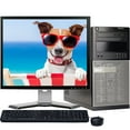 thumbnail image 1 of Restored Dell Desktop Computer OptiPlex Intel Core i3 3.1GHz Processor 8GB Memory 500GB HDD DVD Wi-Fi with 19" LCD - Windows 10 PC (Refurbished), 1 of 5