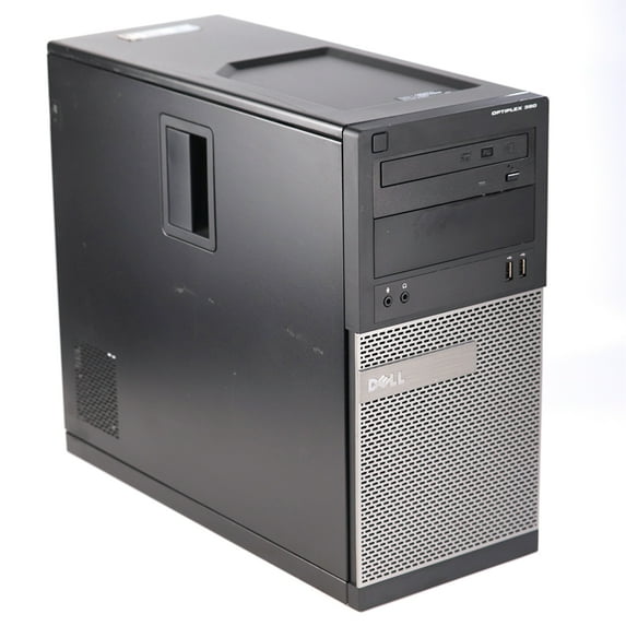 Restored Dell Desktop Computer OptiPlex Tower Core i3 3.4GHz Processor 8GB RAM 500GB HD DVD Wi-Fi and Windows 10 PC (Refurbished)