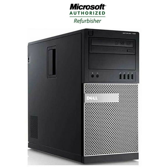 Restored Dell Desktop Computer Optiplex 3020 Minitower Intel Core i3-4130 3.1GHz Processor 8GB RAM 250GB HDD DVD-RW - Windows 10 Pro PC (Refurbished)