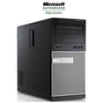 thumbnail image 1 of Restored Dell Desktop Computer Optiplex 3020 Minitower Intel Core i3-4130 3.1GHz Processor 8GB RAM 250GB HDD DVD-RW - Windows 10 Pro PC (Refurbished), 1 of 5