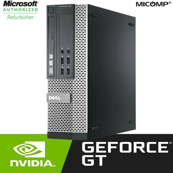 Restored Dell Gaming Computer PC Nvidia GT 1030 QC i5 3.1Ghz 8GB 2TB Windows 10 WiFi HDMI (Refurbished)