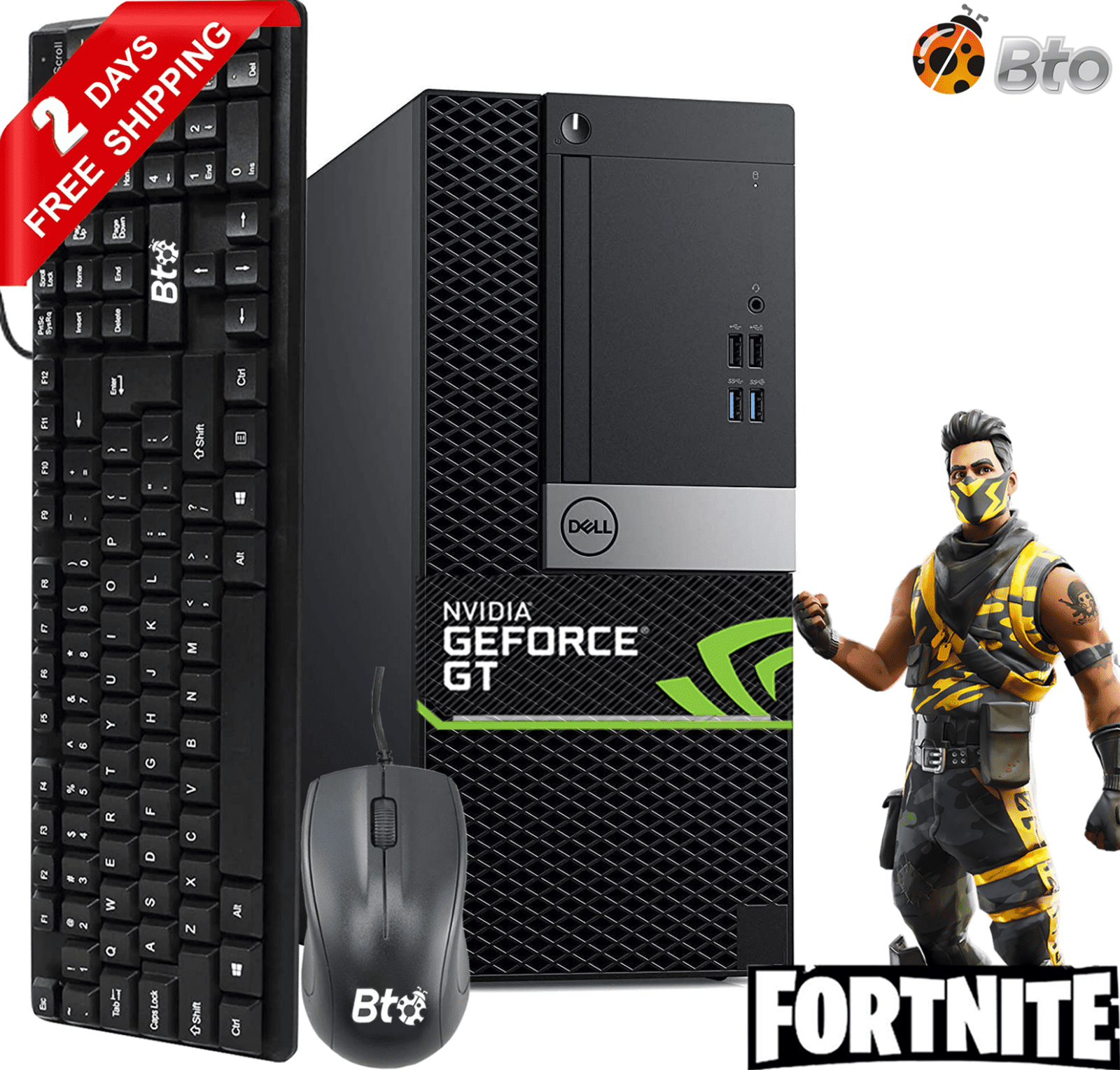 ゲーミングPC/core i5/500GB/NVIDIAグラボ/DELL Dell RGB Gaming Desktop, Intel Core i5, 16GB RAM, 500GB SSD