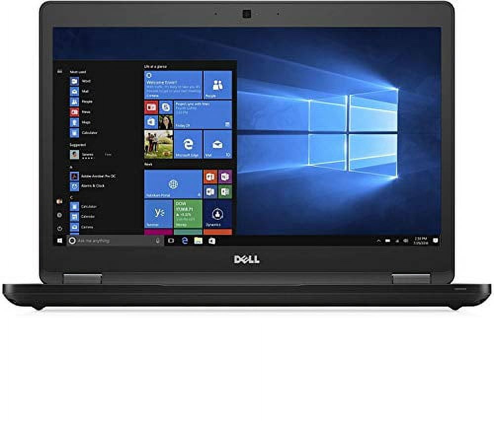 Restored Dell Latitude 5480 Business Laptop, 14 Inch FHD Intel Core 7th Generation i57300U, 16GB DDR4, 256 SSD, Webcam, Bluetooth, Windows 10 Pro (Refurbished)
