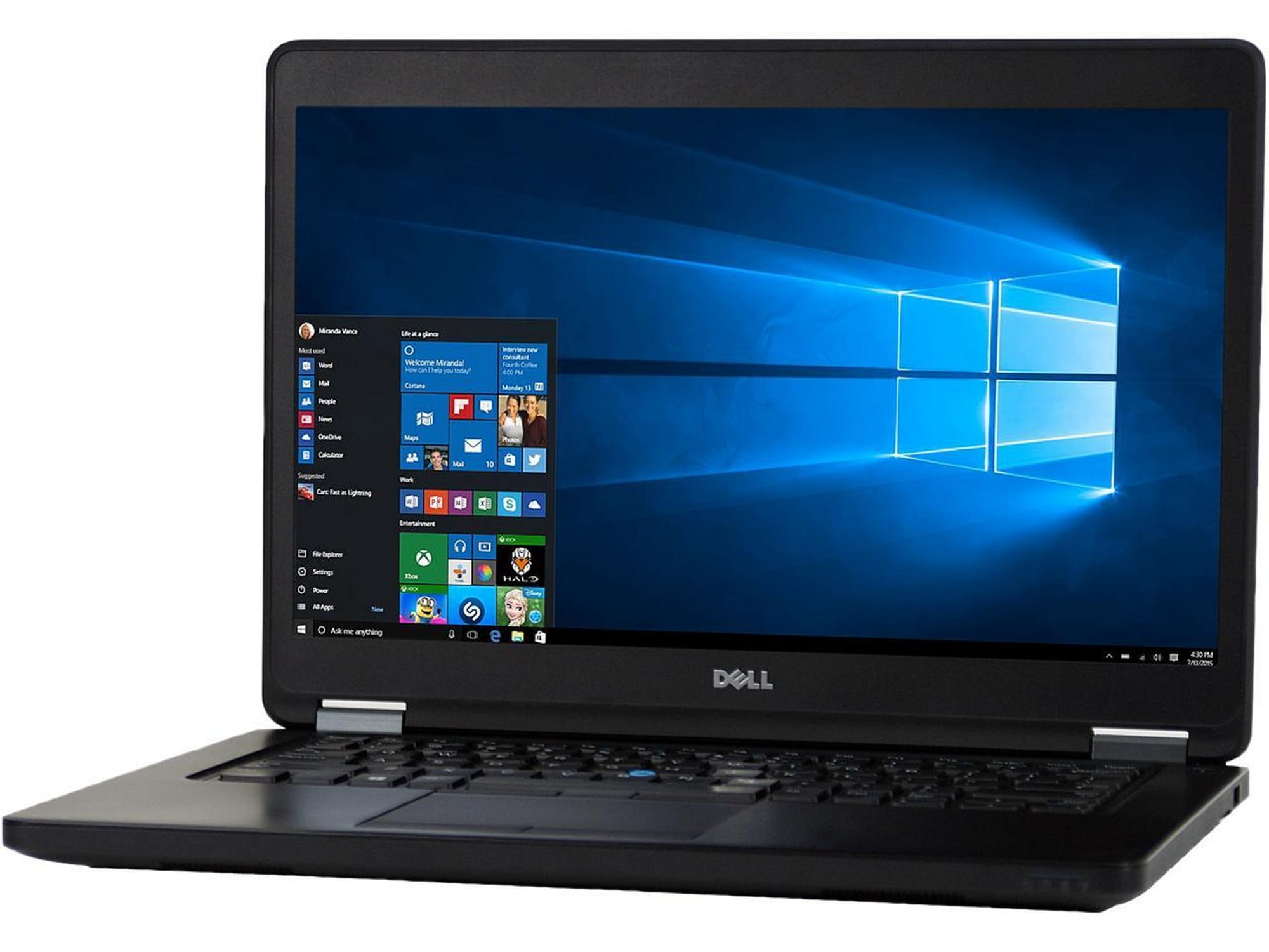 Dell Latitude E5450 Laptop Computer, 2.90 GHz Intel i5 Dual Core Gen 5, 8GB DDR3 RAM, 256GB SSD Hard Drive, Windows 10 Home 64 Bit, 14 Screen