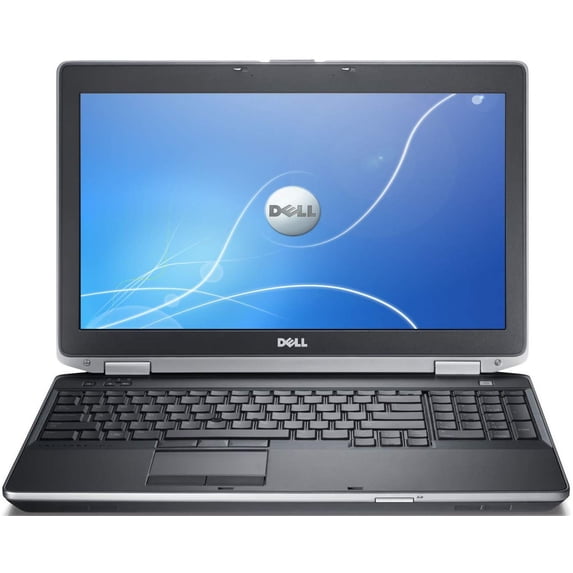 Dell Latitude E6530 laptop, 15in screen, Intel i5 Gen 3, 8GB RAM, 256GB SSD, Windows 10 Home, Black