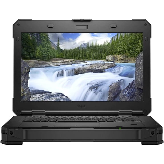 Restored Dell Latitude Rugged 5424 Laptop 14" 1920x1080 FHD Non-Touch Screen Core i7-8650U 256GB SSD Hard Drive 16GB RAM | 4 cores @ 2.1 GHz Win 11 Black