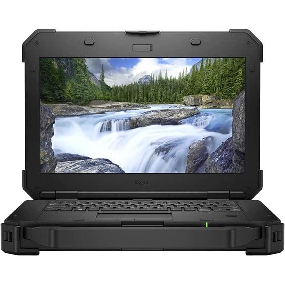 Restored Dell Latitude Rugged 7424 Laptop 14" 1920x1080 FHD Touch Screen Core i5-8350U 512GB SSD Hard Drive 8GB RAM 4 cores @ 2.1 GHz Win 11 Black