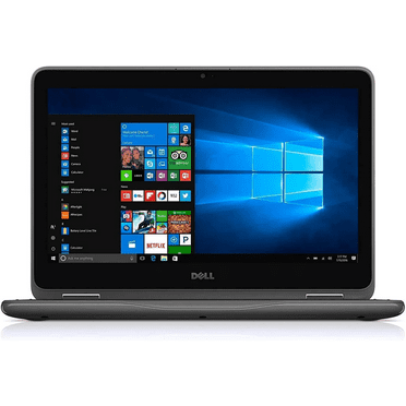 Restored Dell Latitude Touch 3190 2in1 PC Intel 2.4Ghz 64GB 11.6" HD LED WiFi Cam HDMI (Refurbished)