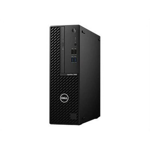 Restored Dell OptiPlex 3000 3080 Desktop Computer, Intel Core i3 10th Gen i3-10105 Quad-core (4 Core) 3.70 GHz, 8 GB RAM DDR4 SDRAM, 500 GB HDD, Small Form Factor, Black (Refurbished)