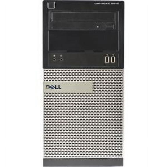 Restored Dell OptiPlex 3010-T Desktop PC with Intel Core i5-3570 Processor, 8GB Memory, 500GB Hard Drive and Windows 10 Pro (Monitor Not Included) (Refurbished)