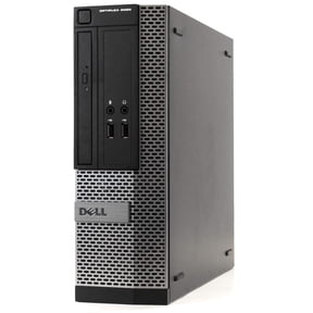 Restored Dell OptiPlex 3020 Desktop Tower Computer, Intel Core i5, 8GB RAM, 500GB HD, DVD-ROM, Windows 10, Black (Refurbished)