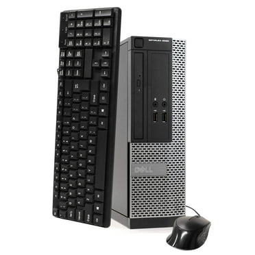 Restored Dell OptiPlex 3020 Small Form Desktop Computers, Intel Core i5, 8GB, 120GB SSD, DVD (Refurbished)
