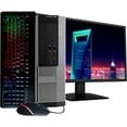 thumbnail image 1 of Restored Dell OptiPlex 3020 Small Form PC Desktop Computer, Intel i5, 8GB, 500GB HDD, Windows 10 Pro, 23.6" FHD Monitor, RGB Keyboard & Mouse, 16GB Flash Drive, WiFi (Refurbished), 1 of 7