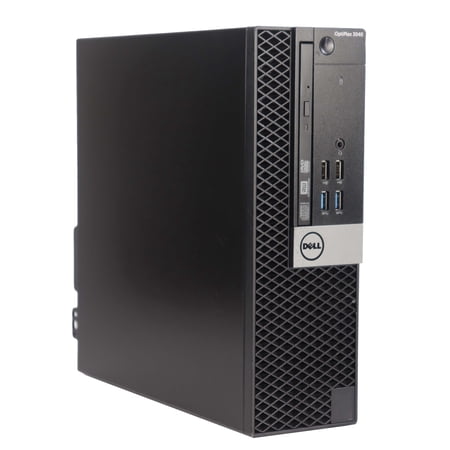 Restored Dell OptiPlex 3040 SFF Desktop Computer i3-6100 3.70GHz Wi-Fi 16GB RAM 256GB SSD Windows 10 Pro PC (Refurbished)