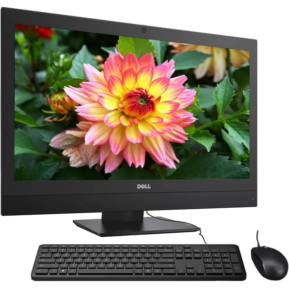 Restored Dell OptiPlex 3050 All in One PC Desktop Computer Intel Core i36100T Processor 16GB Ram 512GB NVMe SSD Webcam Windows 10 (Refurbished)