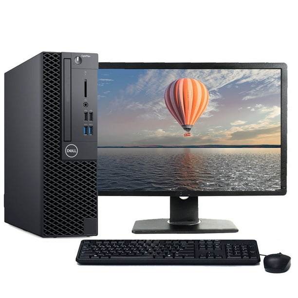 Dell OptiPlex 3050 SFF Desktop Computer | Intel Core i5-7500 (3.2 GHz) | 8GB RAM | 1TB HDD | Windows 10 Pro | 22 Dell OptiPlex 3050 SFF Desktop Computer | Intel Core i5-7500 (3.2 GHz) | 8GB RAM | 1TB HDD | Windows 10 Pro | 22