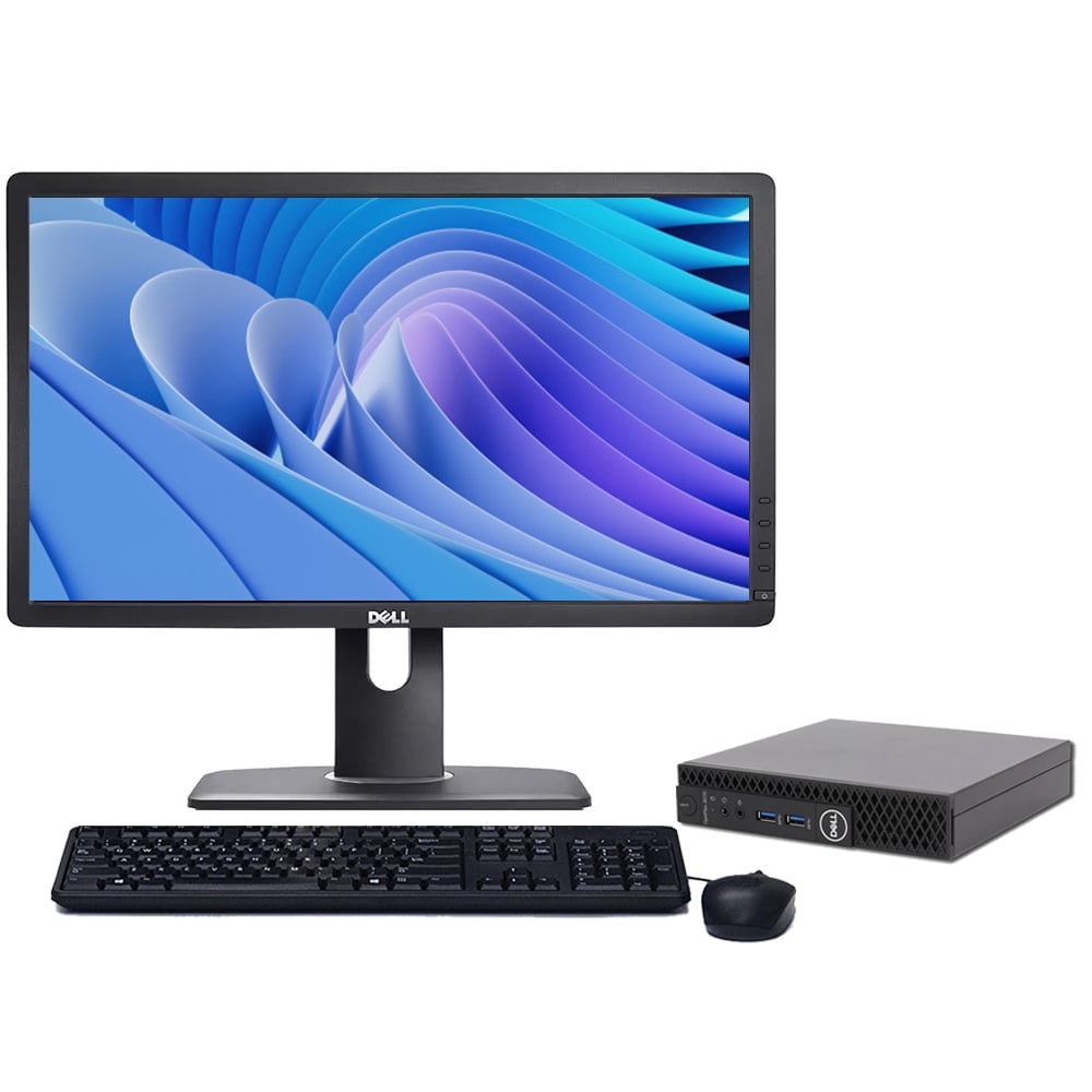 Restored Dell OptiPlex 3060 Micro Desktop Computer Intel HexaCore i5