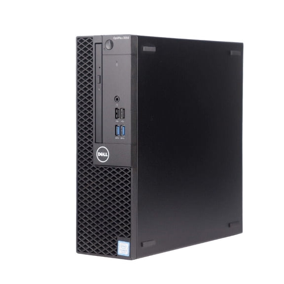 Restored Dell OptiPlex 3060 SFF Desktop Computer | Intel Core i3-8100 (3.6GHz) | 8GB RAM | 256GB SSD | Windows 10 (Refurbished)