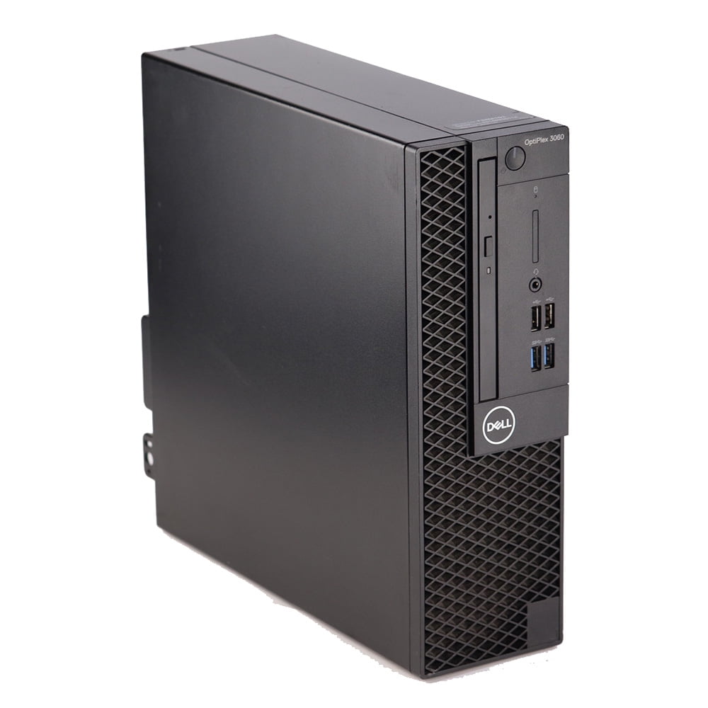 Restored Dell OptiPlex 3060 SFF Desktop Computer | Intel Quad-Core i3 (3.6 GHz) | 8GB RAM | 128GB SSD | Windows 11 | Home or Office PC (Refurbished)